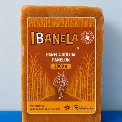Panela en Cuadro Solido de 2 Kilos