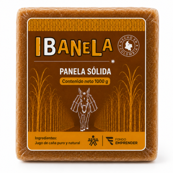Panela Ibanela solida por 1000g