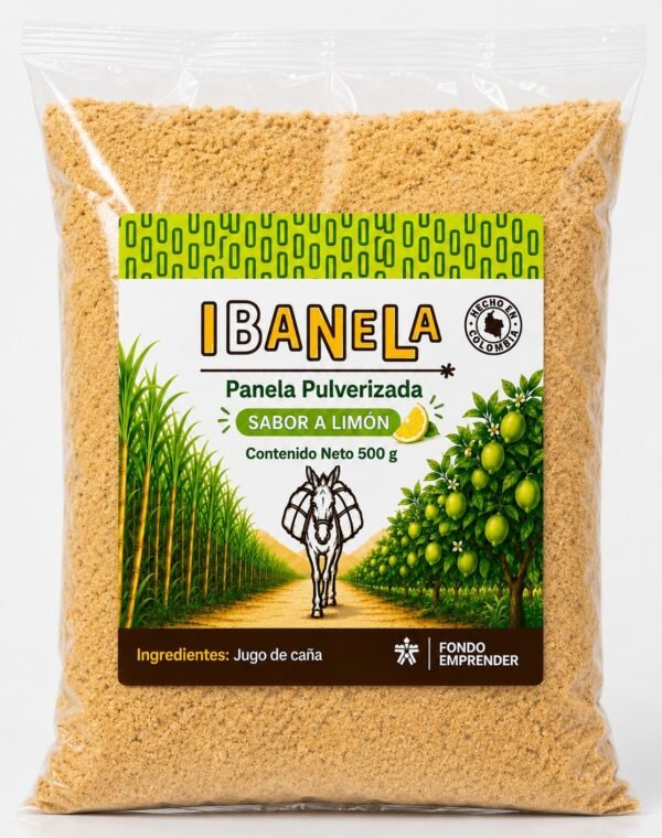 panela-pulverizada-saborizada-limon.webp Panela Pulverizada Saborizada Limón IBANELA