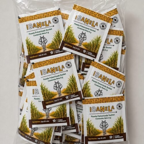 Panela Ibanela Sachet por 6 g de 100 und
