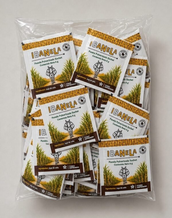 Panela Ibanela Sachet por 6 g de 100 und